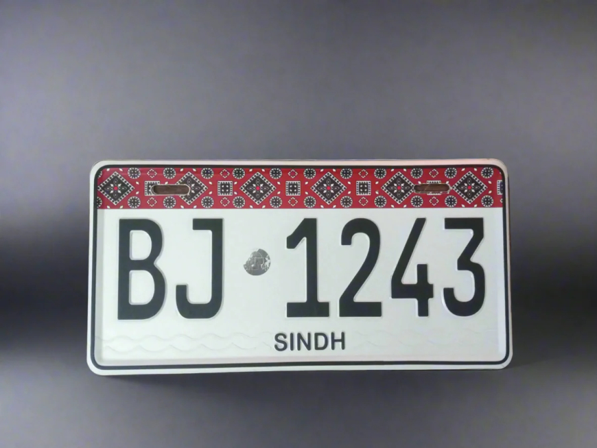 Sindh Government Announces New Rules for Future Vehicle Number Plates