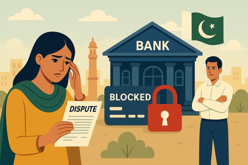 Bank Disputes and Account Blocks in Pakistan